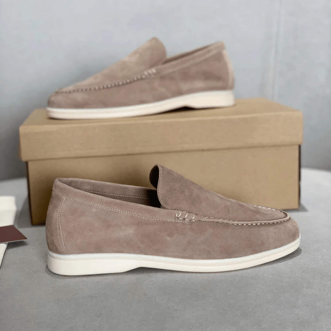 Mocasines de ante refinados