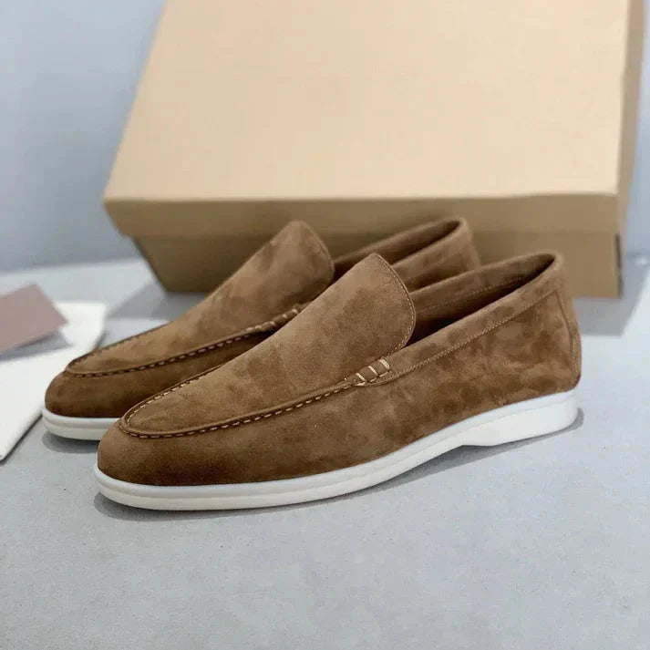 Mocasines de ante refinados