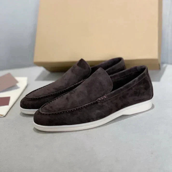 Mocasines de ante refinados