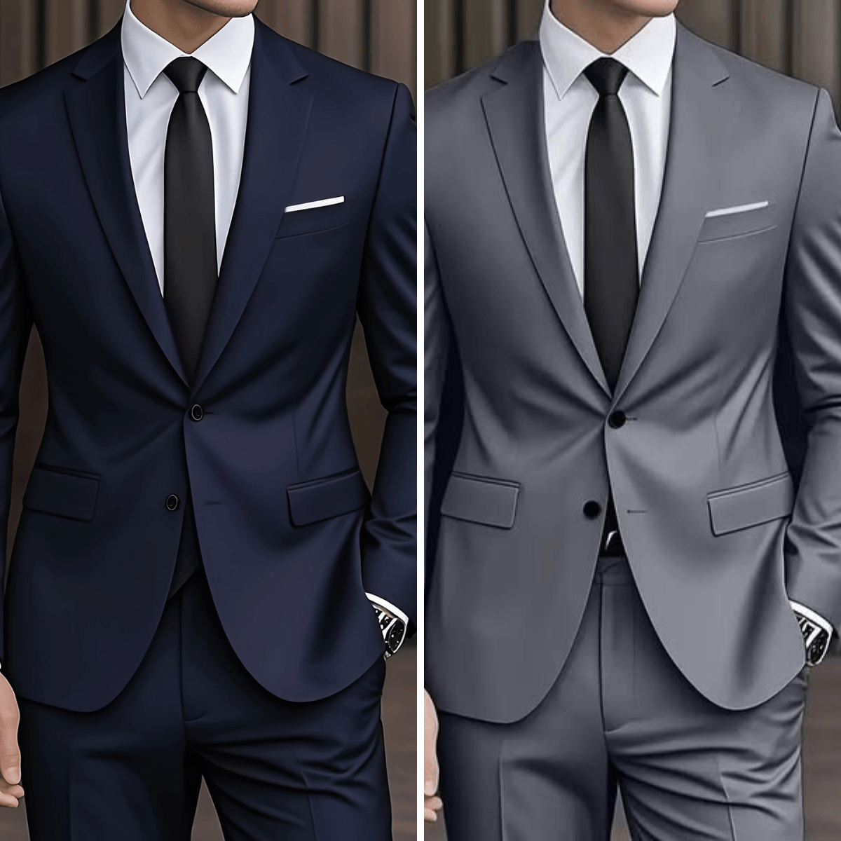 Traje elegante