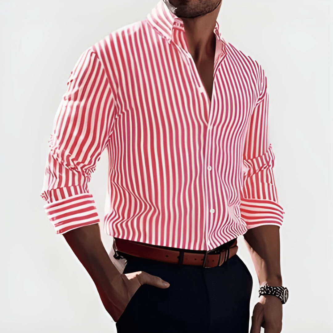 Camisa de rayas elegante