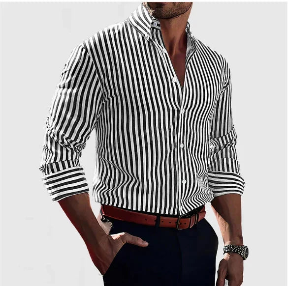 Camisa de rayas elegante