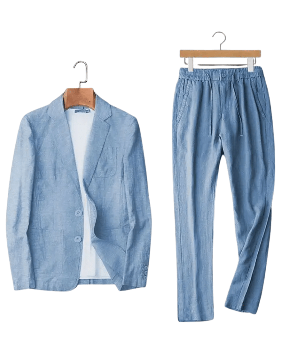 Conjunto de lino elegante