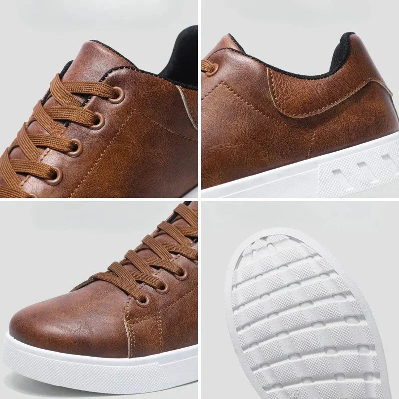 Zapatillas de piel clásicas