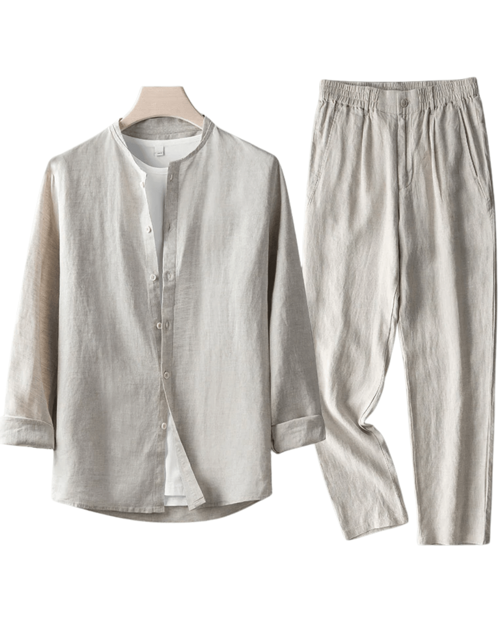 Conjunto de lino clásico