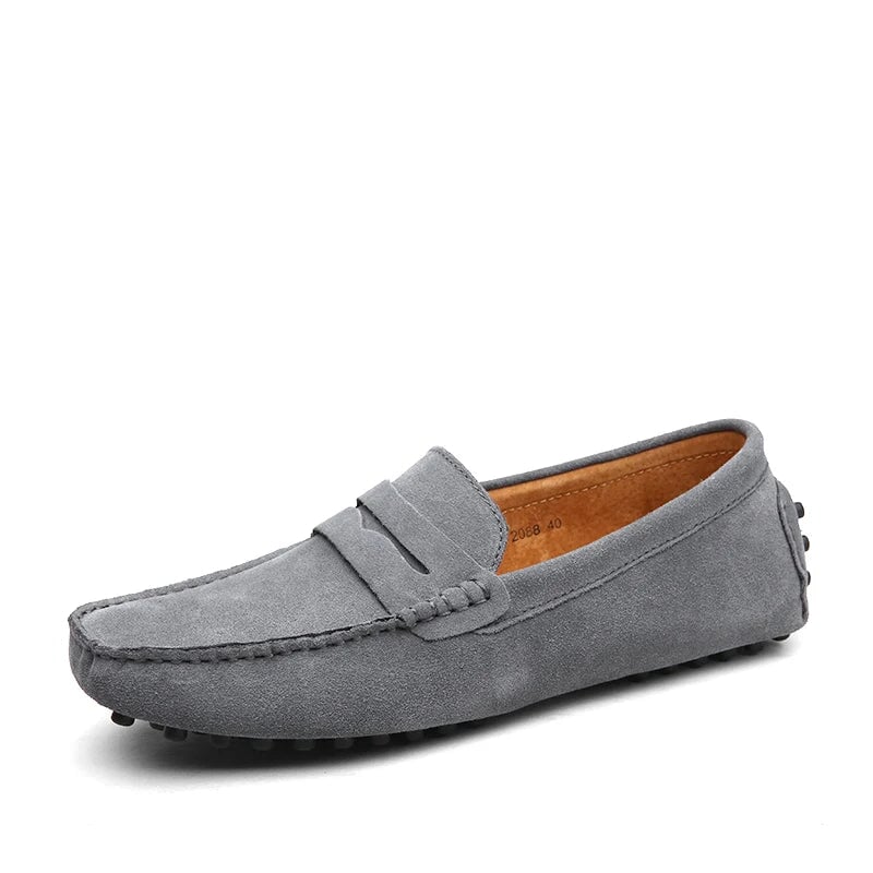Mocasines de ante casual