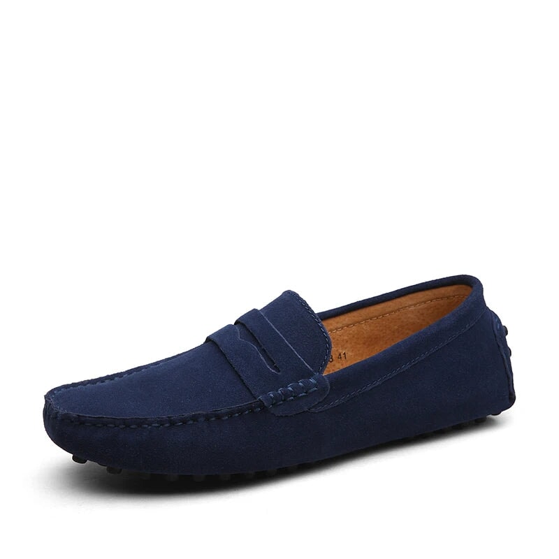 Mocasines de ante casual