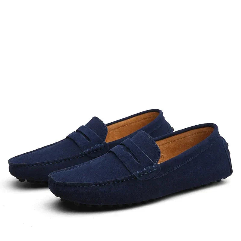 Mocasines de ante casual