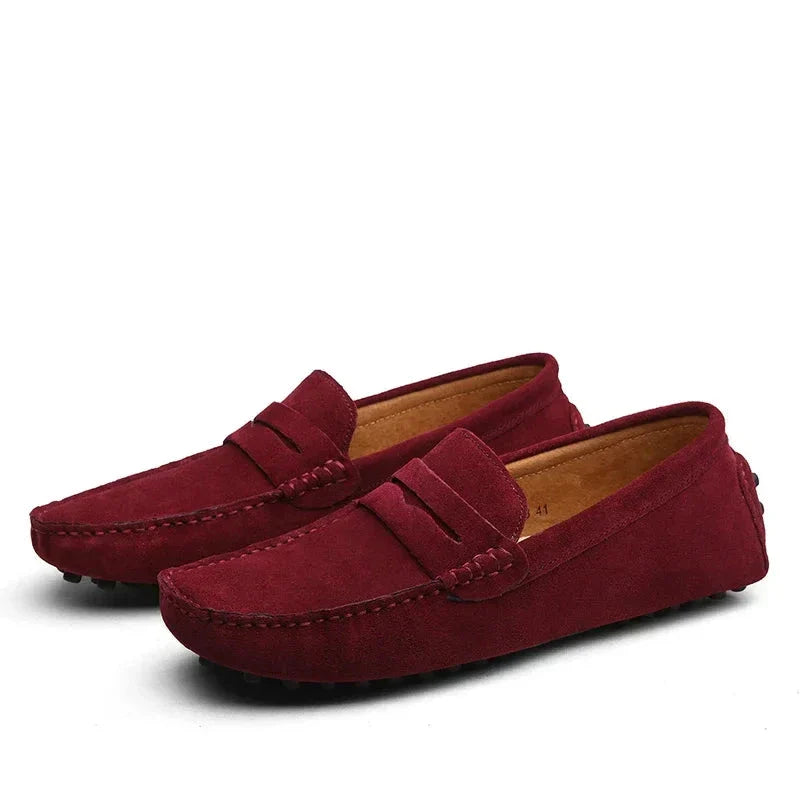 Mocasines de ante casual