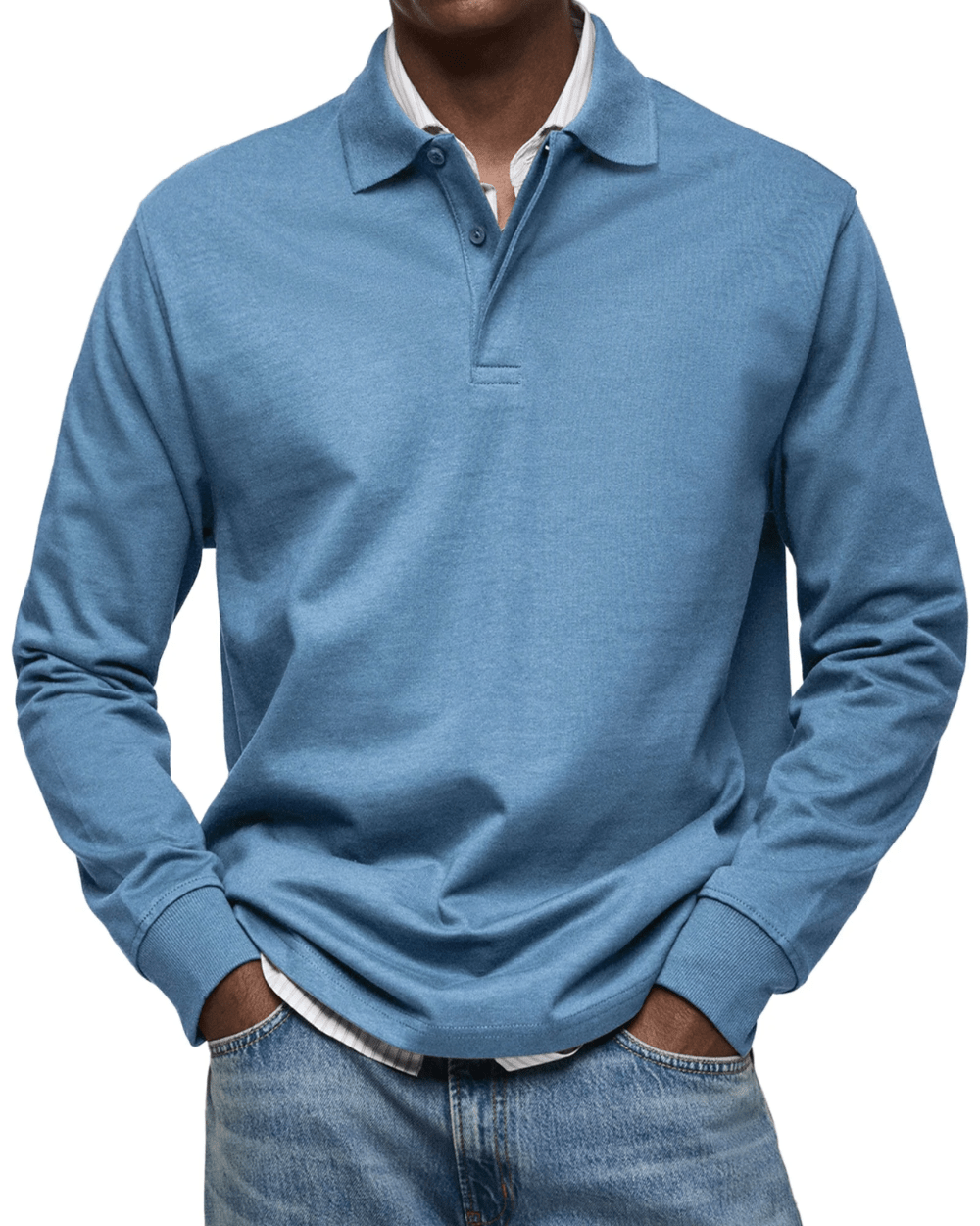 Jersey polo relajado