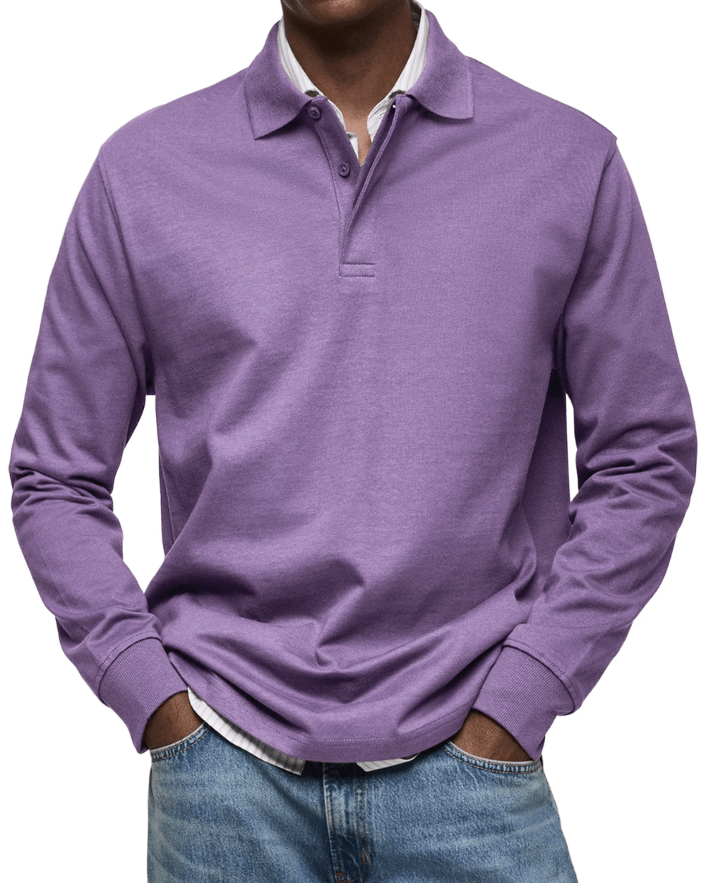 Jersey polo relajado