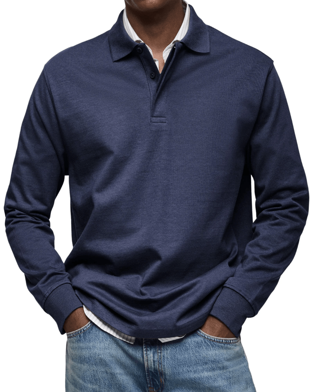 Jersey polo relajado