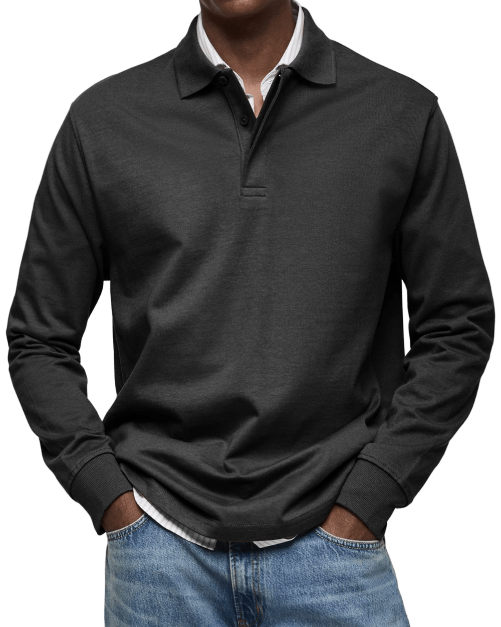 Jersey polo relajado