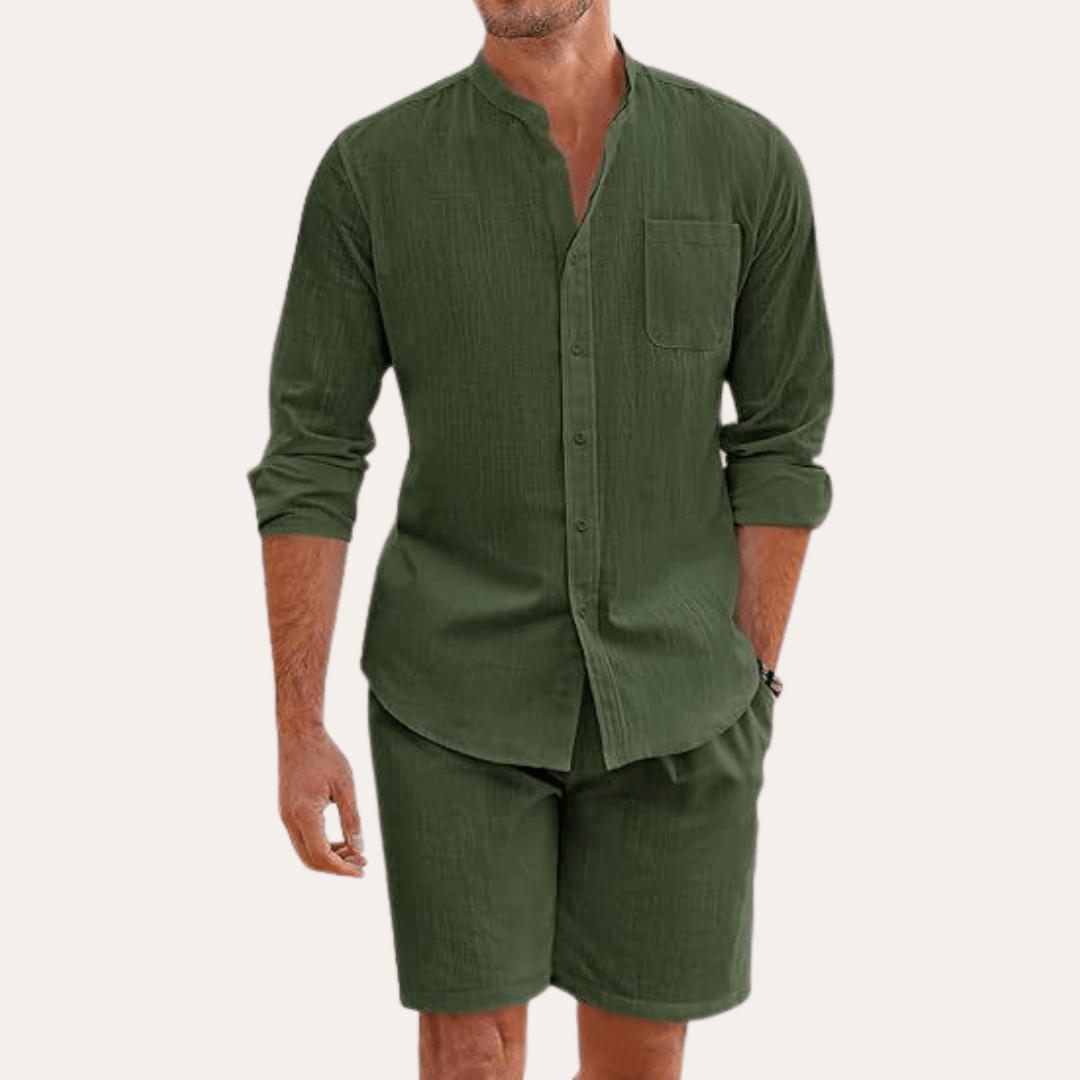 Conjunto de lino de verano