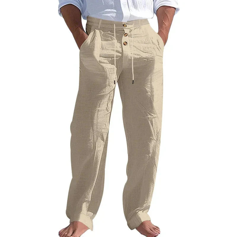 Pantalón de lino de verano