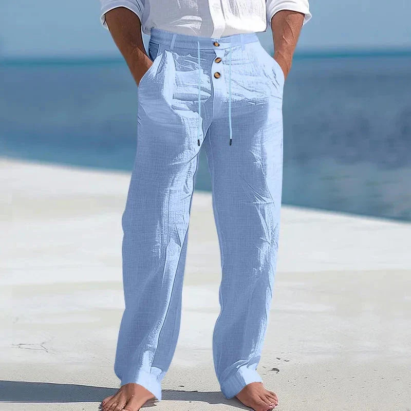 Pantalón de lino de verano