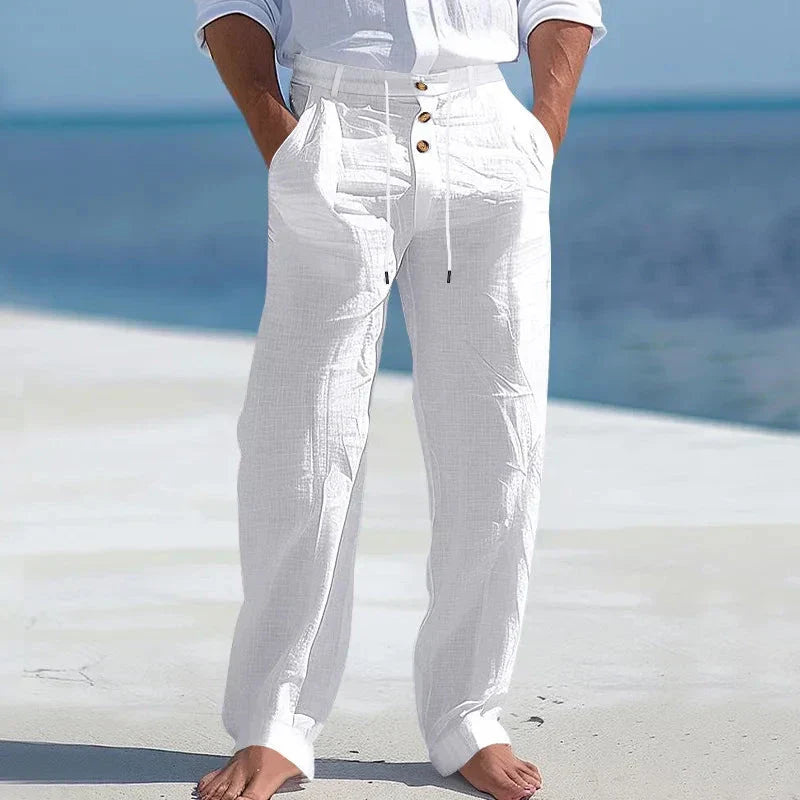 Pantalón de lino de verano
