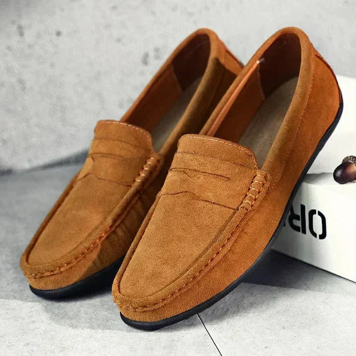 Mocasines de ante suaves