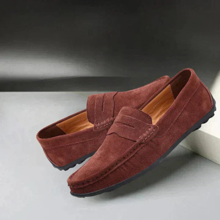 Mocasines de ante suaves