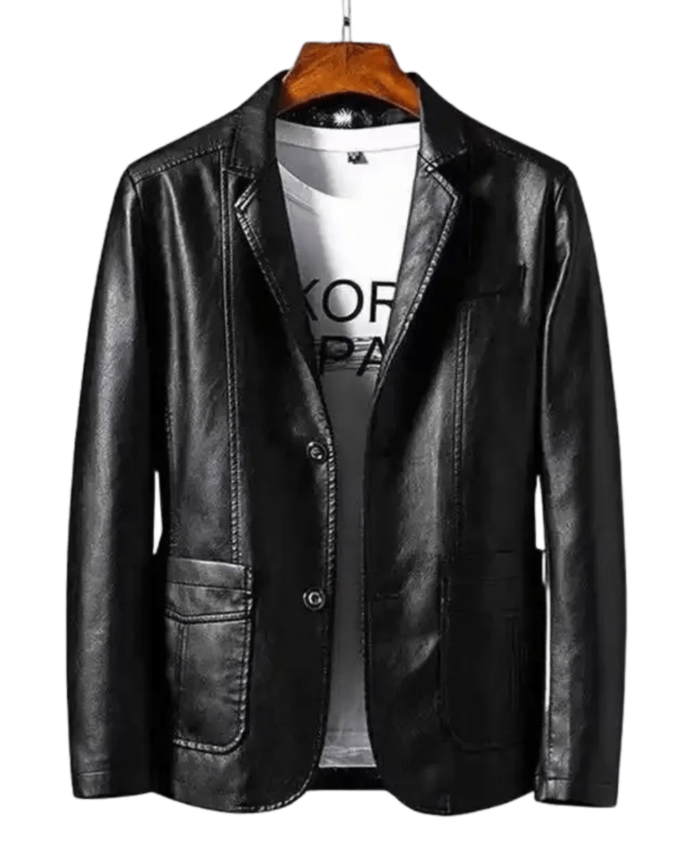 Chaqueta de cuero premium