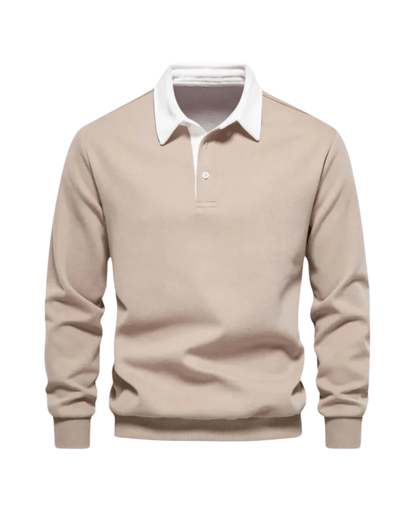 Jersey polo casual
