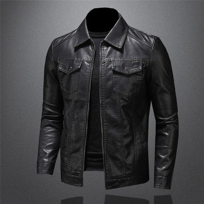 Chaqueta de cuero vegano