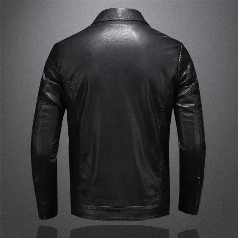 Chaqueta de cuero vegano