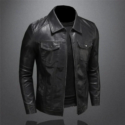 Chaqueta de cuero vegano