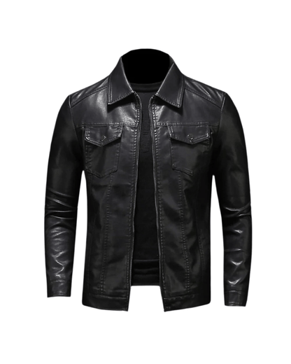 Chaqueta de cuero vegano