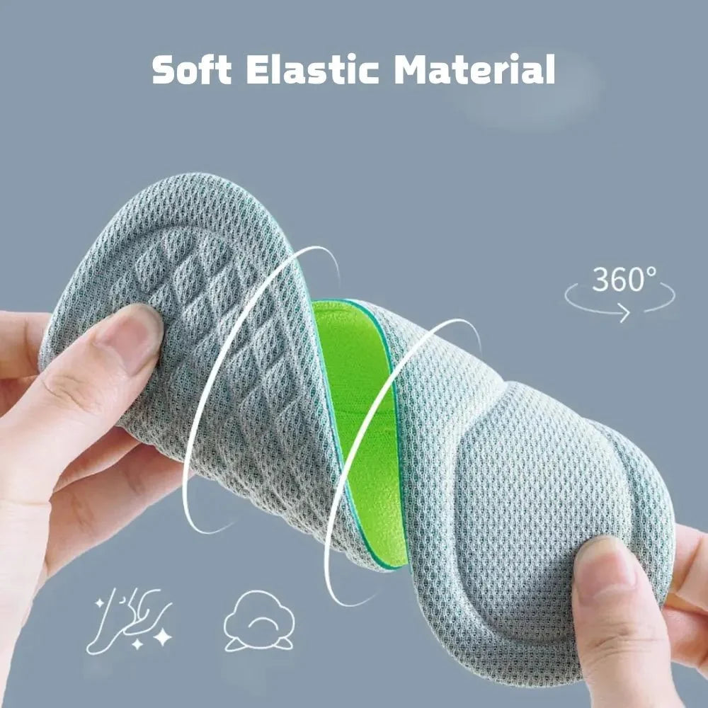 Antibacteriële memory foam-inlegzolen