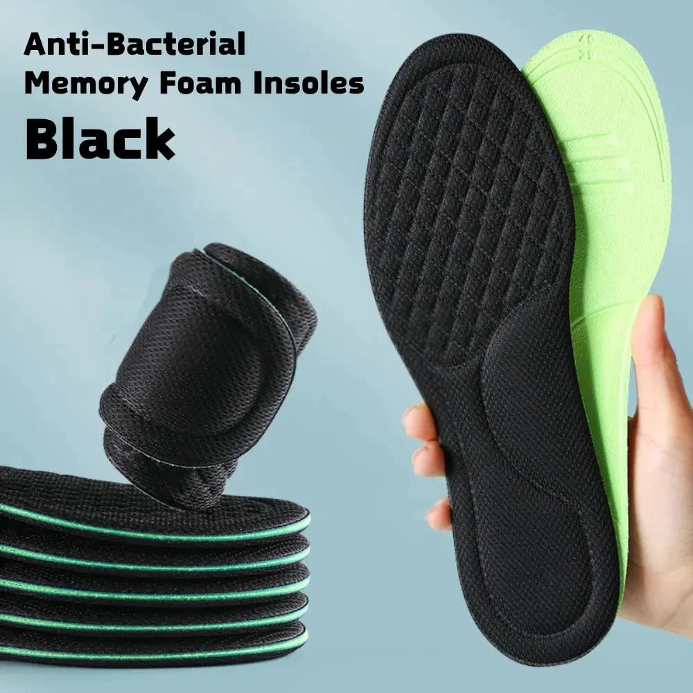Antibacteriële memory foam-inlegzolen