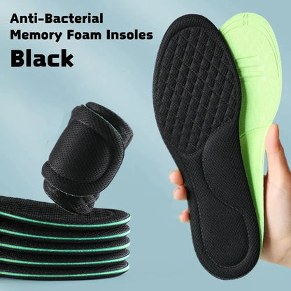 Antibacteriële memory foam-inlegzolen