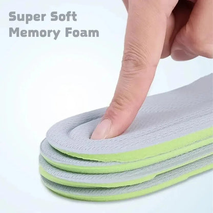 Antibacteriële memory foam-inlegzolen