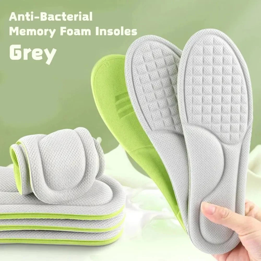 Antibacteriële memory foam-inlegzolen