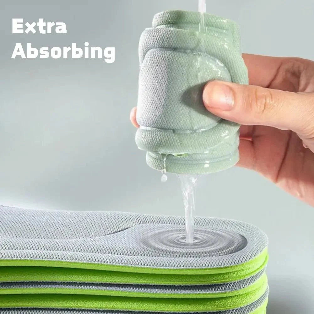 Antibacteriële memory foam-inlegzolen