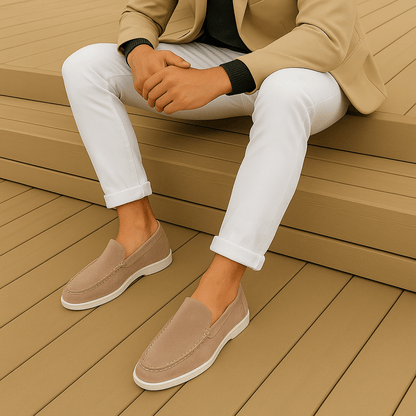 Mocasines de ante refinados