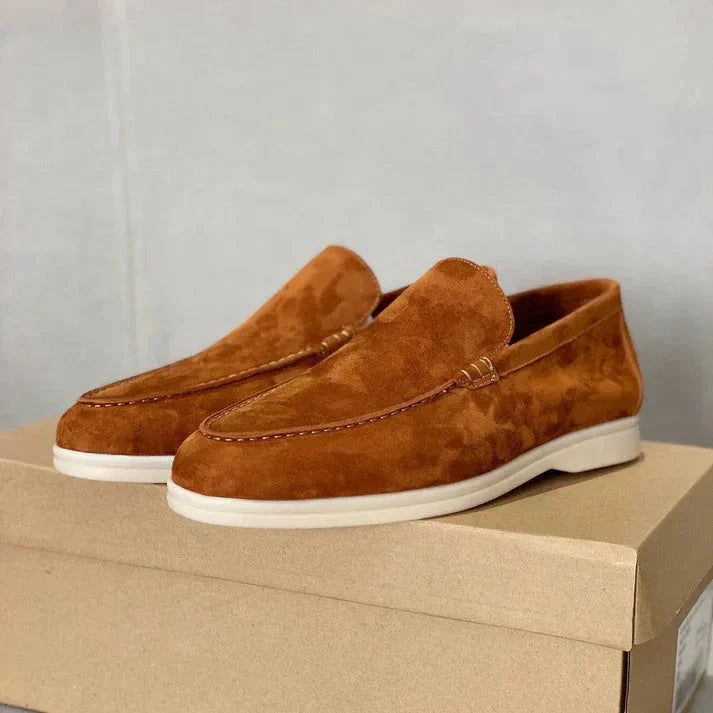 Mocasines de ante refinados