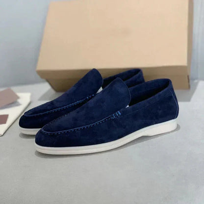 Mocasines de ante refinados