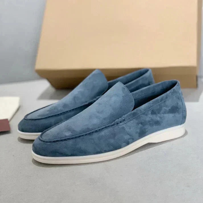 Mocasines de ante refinados
