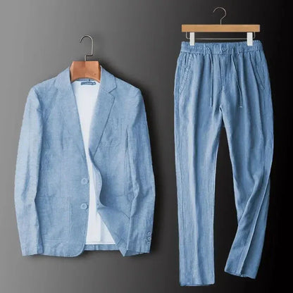 Conjunto de lino elegante