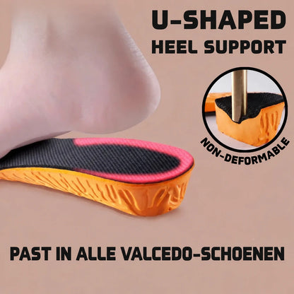 Verhogende inlegzolen (1,5 cm)