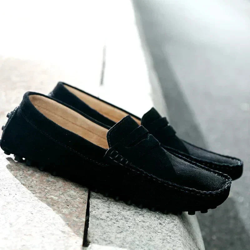 Mocasines de ante casual