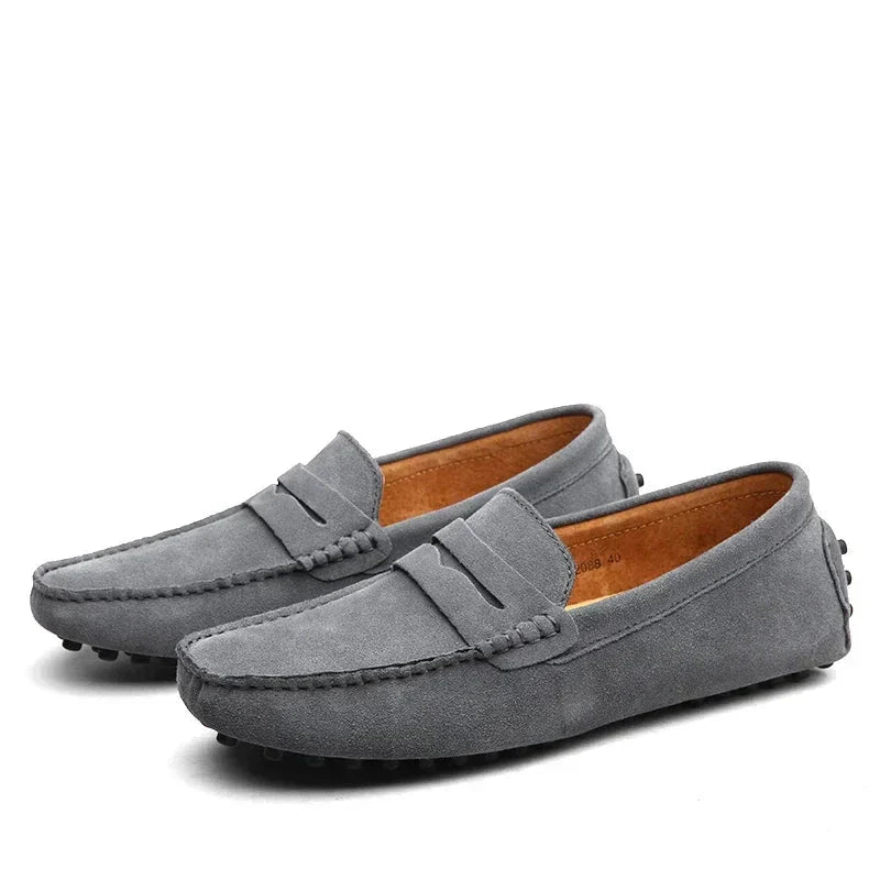 Mocasines de ante casual