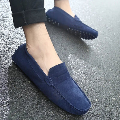 Mocasines de ante casual