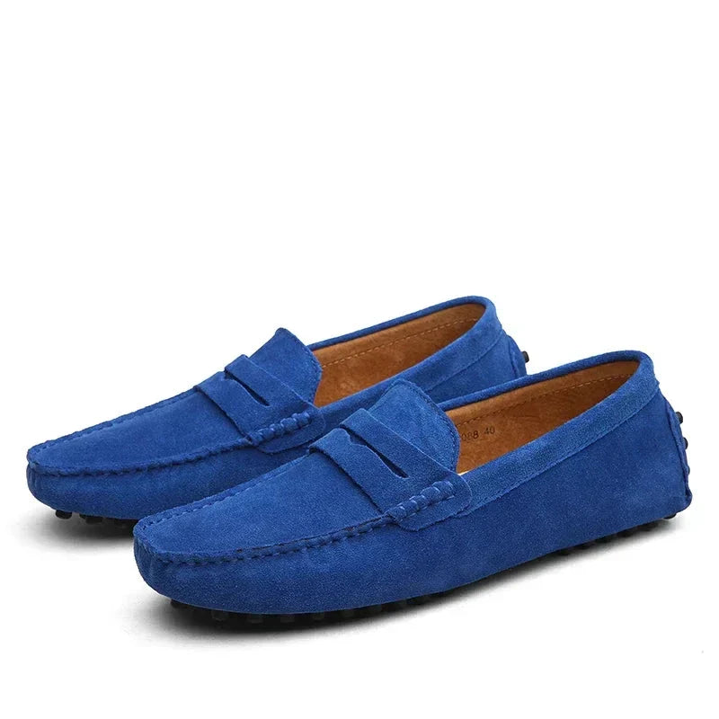 Mocasines de ante casual