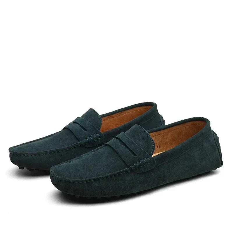 Mocasines de ante casual