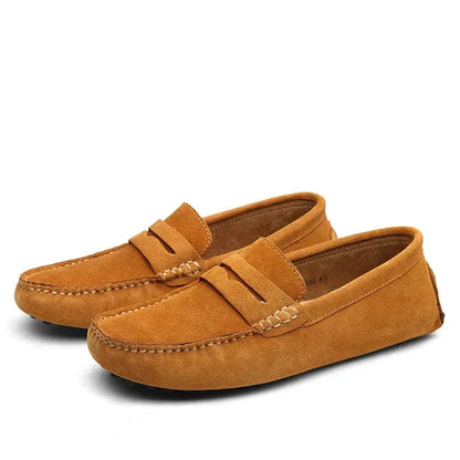 Mocasines de ante casual