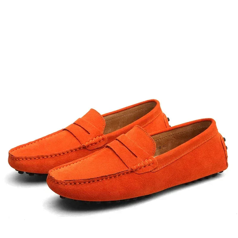 Mocasines de ante casual