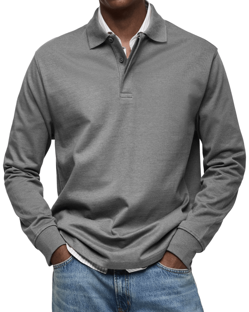 Jersey polo relajado