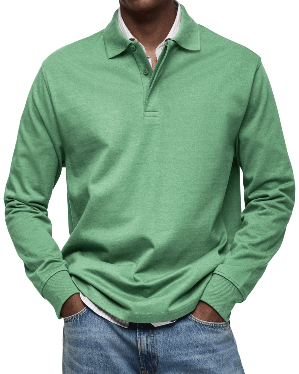 Jersey polo relajado